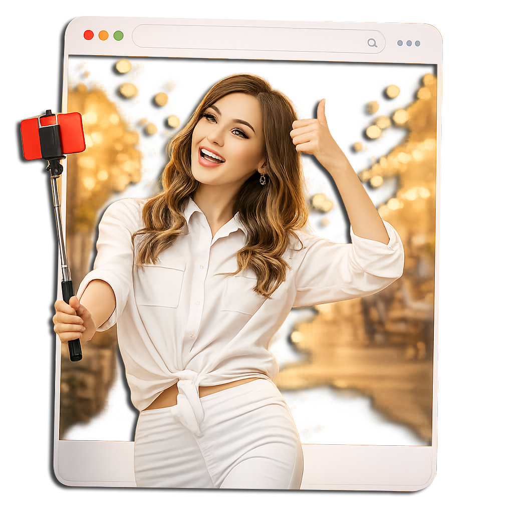 Creator growing their social brand with Smm Raihan